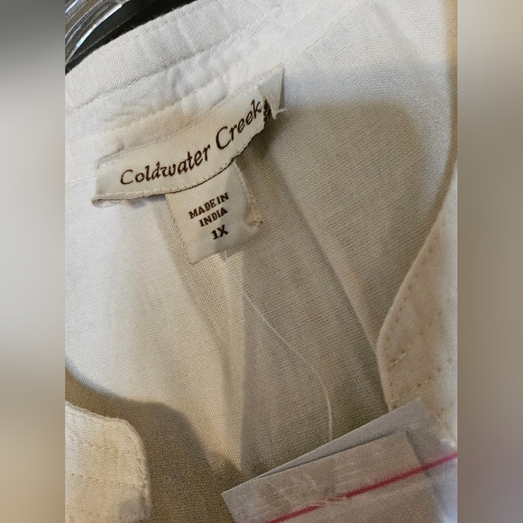 COLDWATER CREEK NWT 1X BLOUSE - Picture 3 of 8